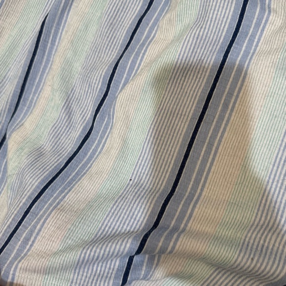 Women’s Pennington’s Brand Blue Striped Elastic Waist Cozy Summer Shorts Size:6X - Picture 11 of 14